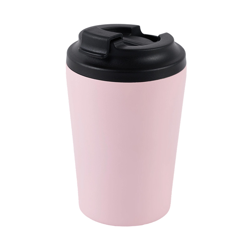 Taza de viaje de acero inoxidable con aislamiento al vacío de doble pared de 350 ml
