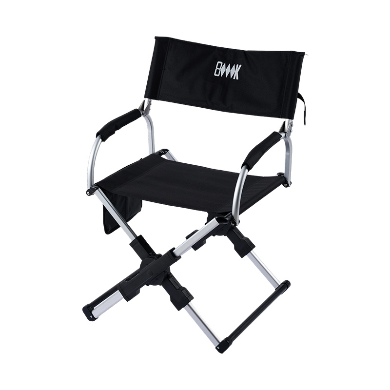 Silla de camping plegable de aluminio para viajar