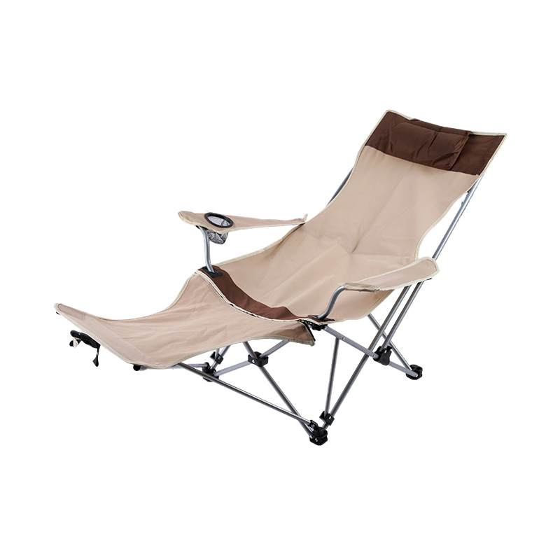 Silla de camping portátil reclinable para exteriores