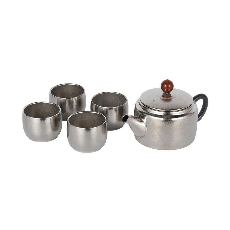 Juego de té Kung Fu de titanio puro Tetera ultraligera premium
