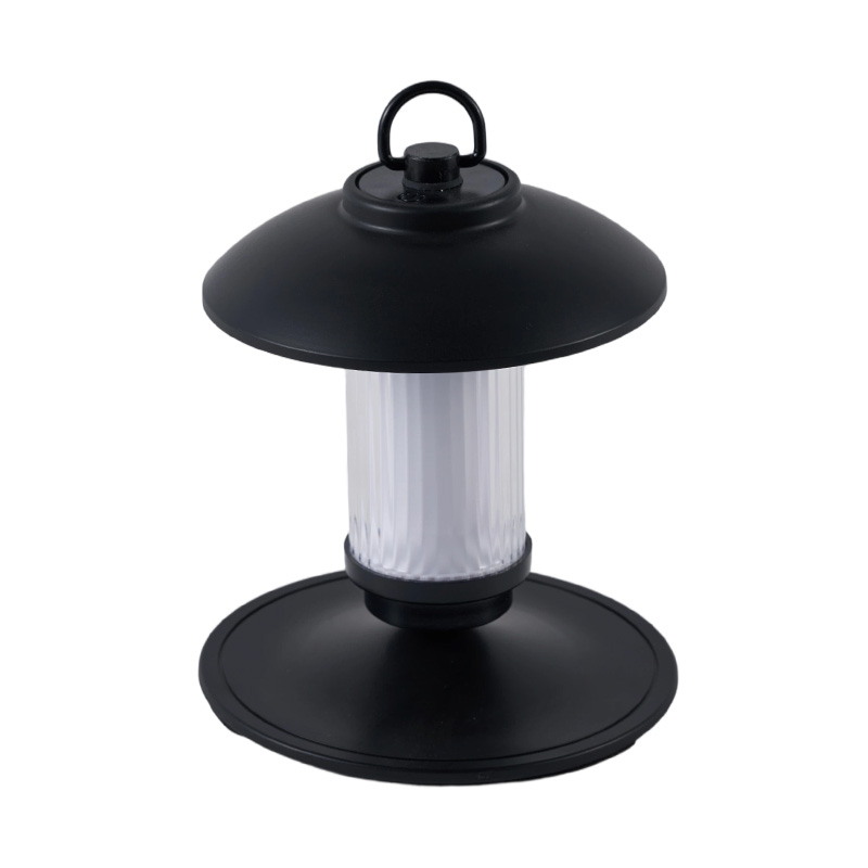 Linterna LED compacta para acampar con forma de hongo