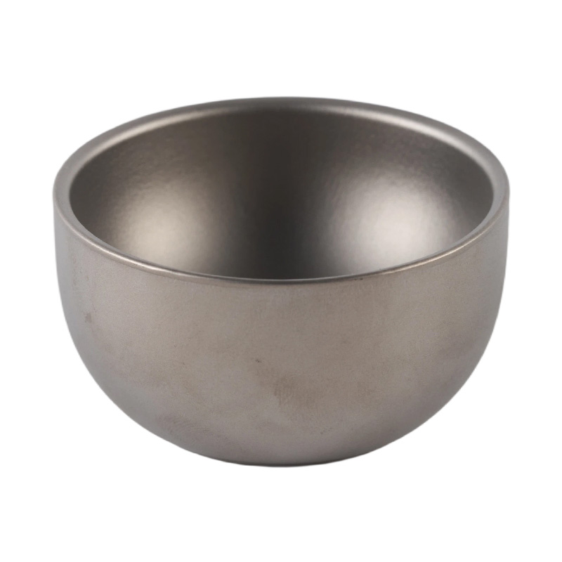 Taza de té de titanio de doble pared, ligera y resistente a la corrosión